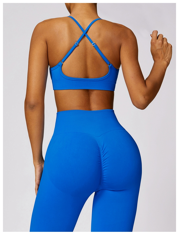Sports Bra Crop Zipper Jacket Flare Yoga Pants High Stretch Compression Active Wear Women Seamless 3PCS Yoga Sets