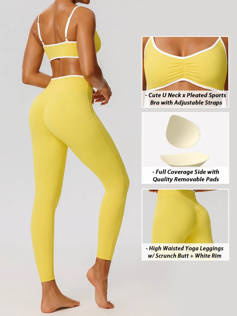 Yoga Set Back View