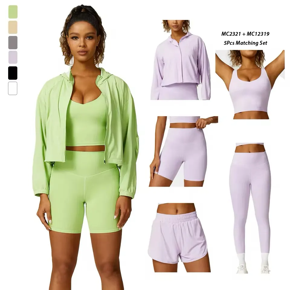 Yoga Set with Pockets
