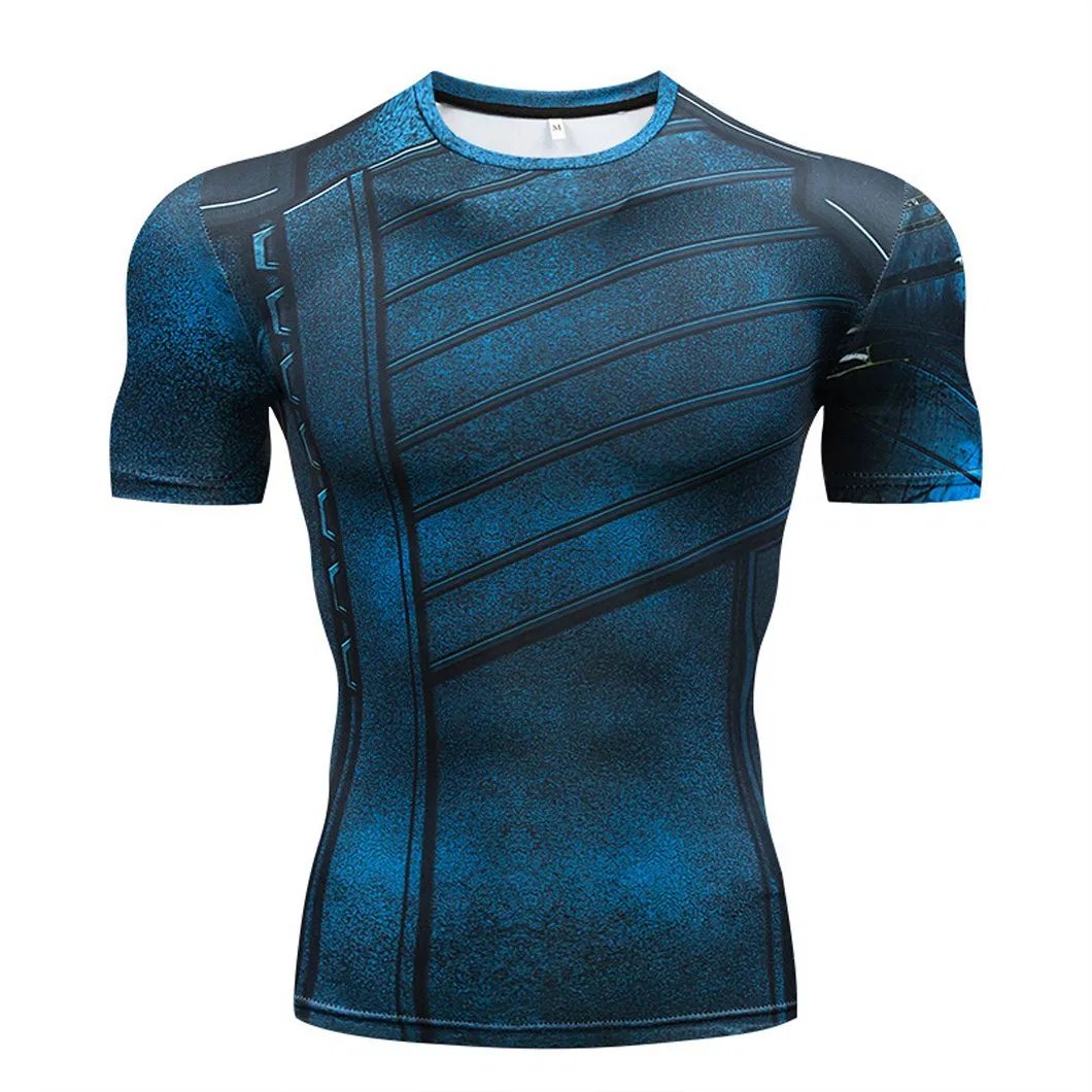Custom Logo Sublimation Tight Fitness Wears Wholesale Compression Shirts