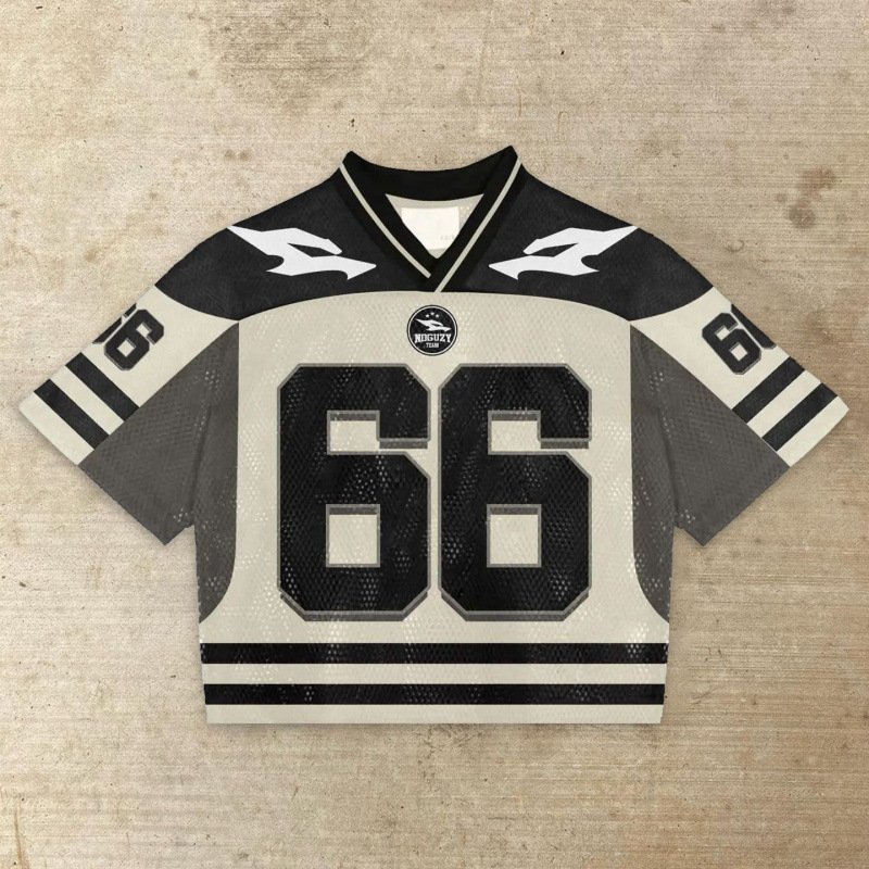 Men's High Quality American Rugby Uniform Breathable Mesh Football Jersey Short Sleeve Team Practice Sports Tops for Adults