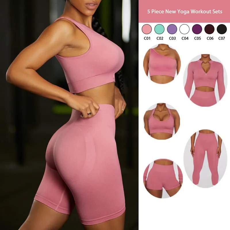 Ribbed Yoga Sets