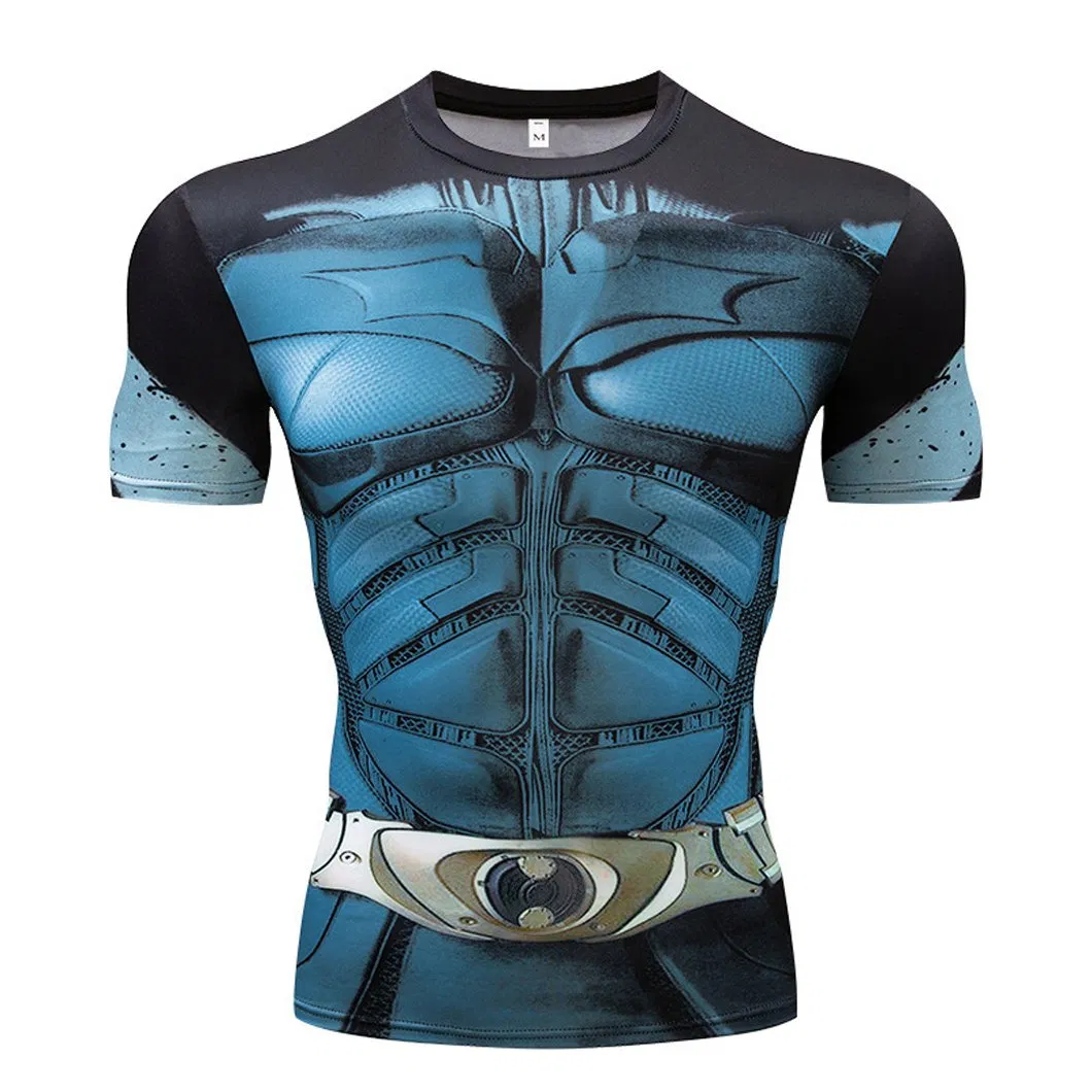 Custom Logo Sublimation Tight Fitness Wears Wholesale Compression Shirts