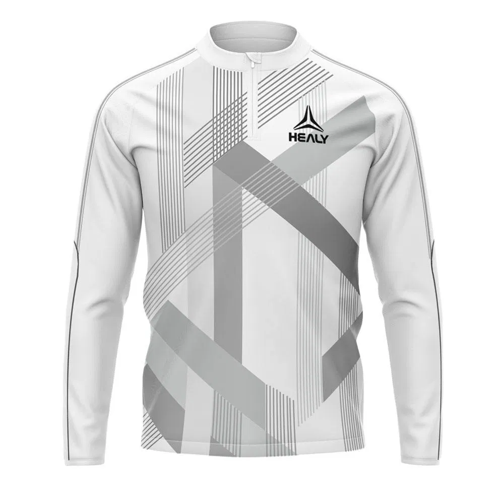 Slim-Fit Long Sleeve Custom Logo Jacket Manufacturer Football Club Sportswear