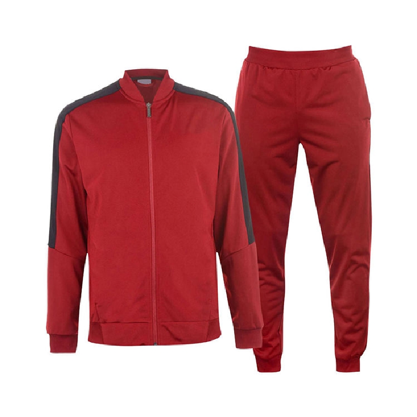 Custom Athletic Tracksuit for Men Lightweight Running Outfit with Quick Dry Material and Modern Sports Fashion