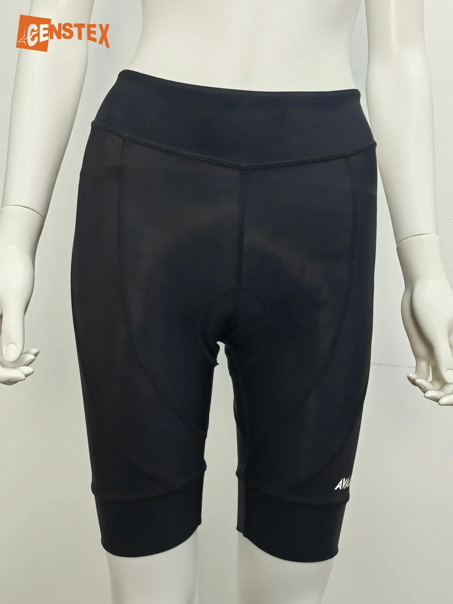 Men's Sports Wear Tight Ergonomic Cutting Comfortable Elastic Cycling Bicycle Road Bike Shorts with Chamois