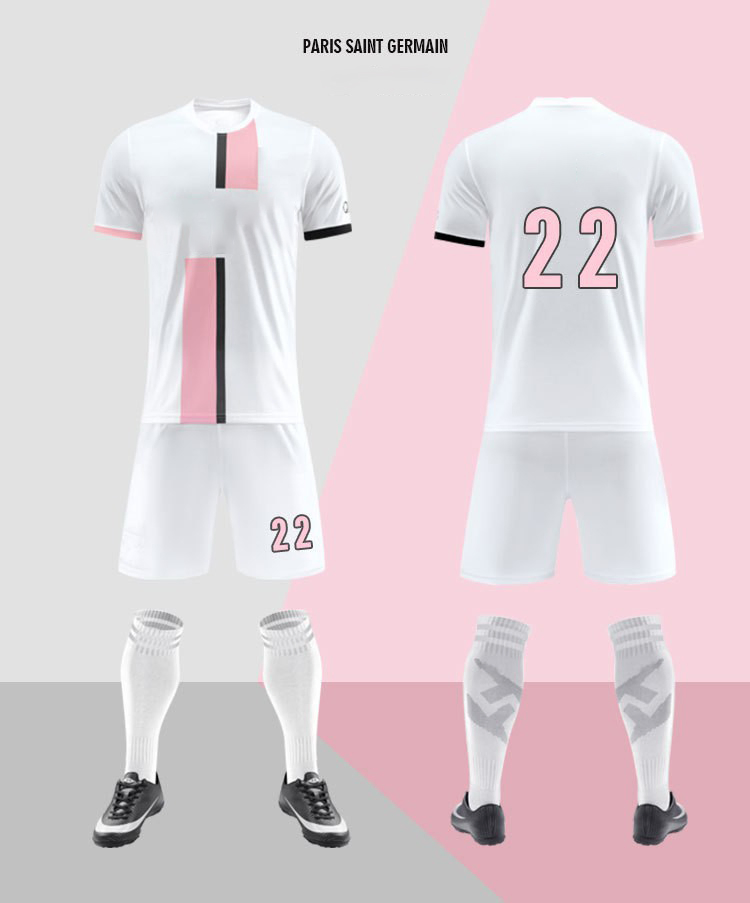 Design Football Kit 2022 Adult Kids Soccer Jersey Football Training Sets Blank Version Custom Name Number Logo Jersey Wear