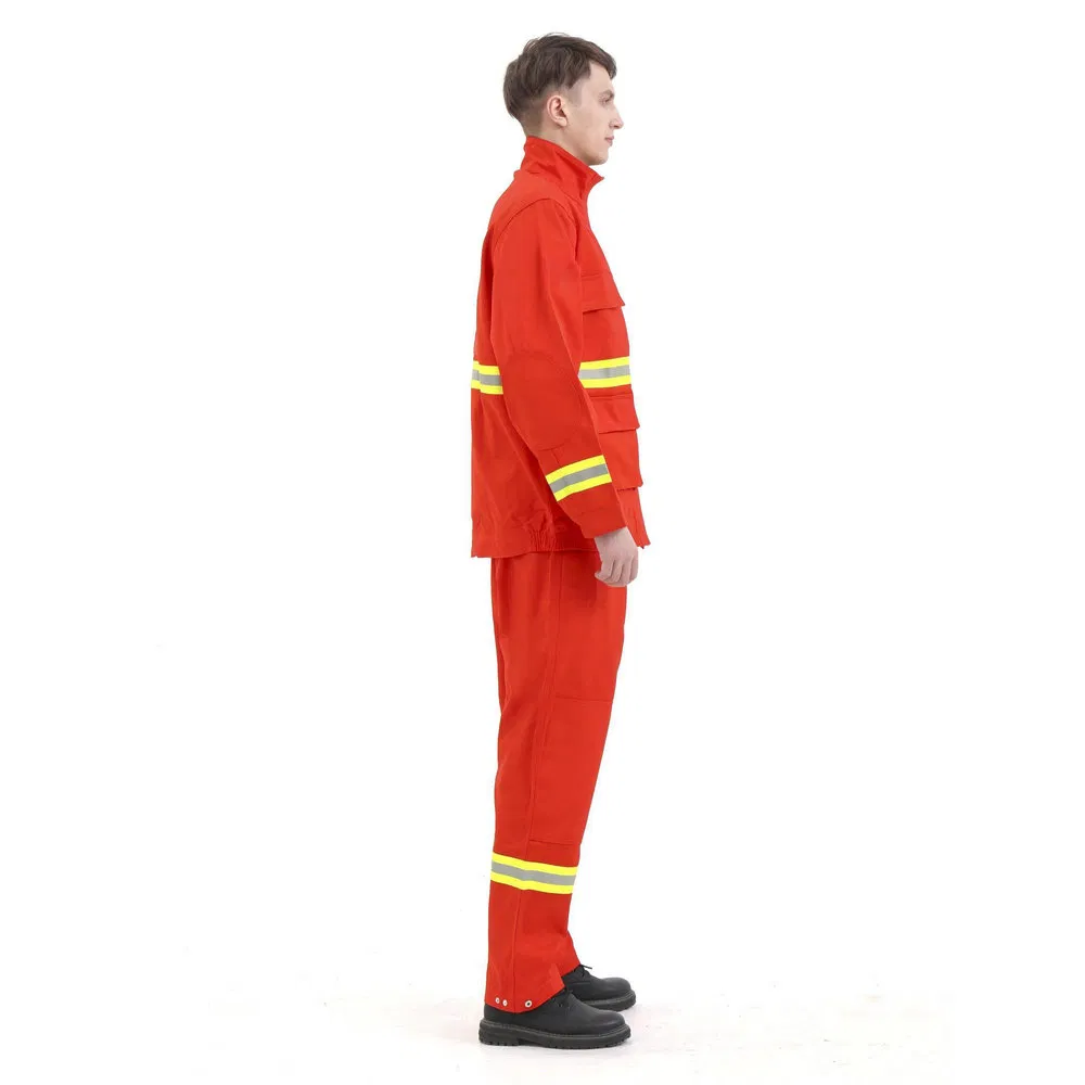 Excellent Flame Retardant Performance All-Season Design Reflective Safety Apparel for Building Collapse Rescue Scenes