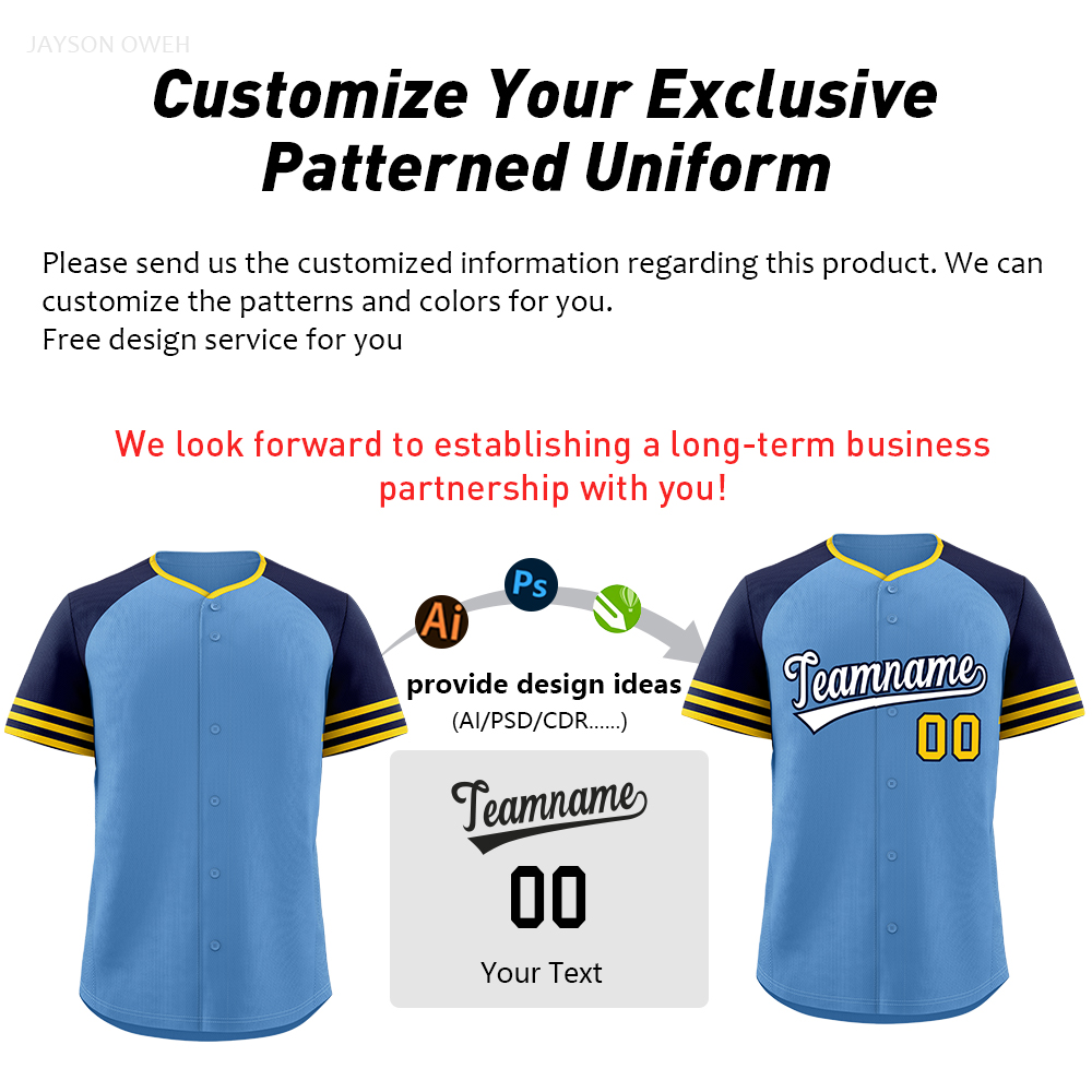 High Quality Breathable Plus Size Blank Baseball Uniform Set Fully Customizable and One Stop Ready for Individuals and Teams