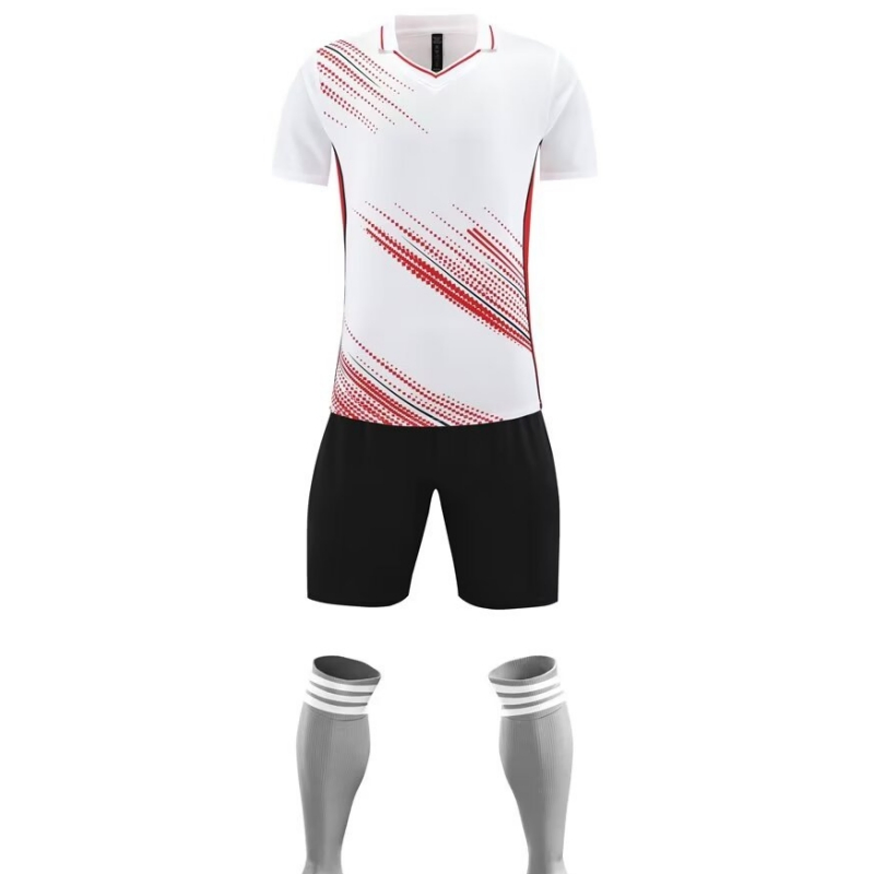 Custom Number Breathable Football Gear ODM Service Digital Printing Soccer Apparel