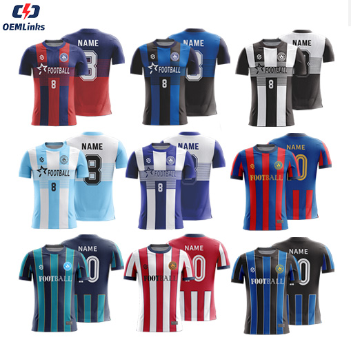 Custom Sublimation Soccer Jersey Quick Dry Football Jersey Soccer Set Football Uniform for Men Football Sets Soccer Kits
