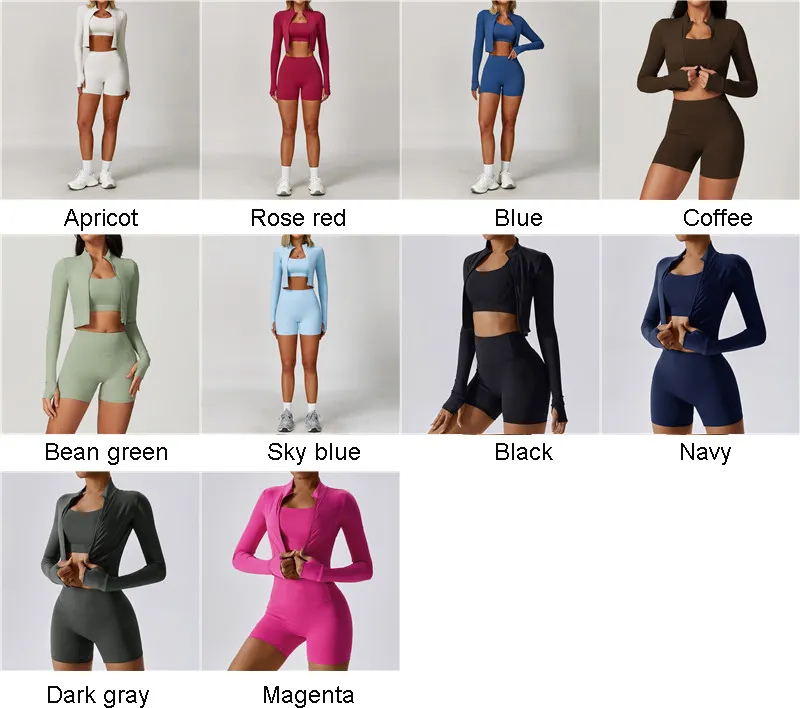 Yoga Top High-Waist Leggings Workout Clothing