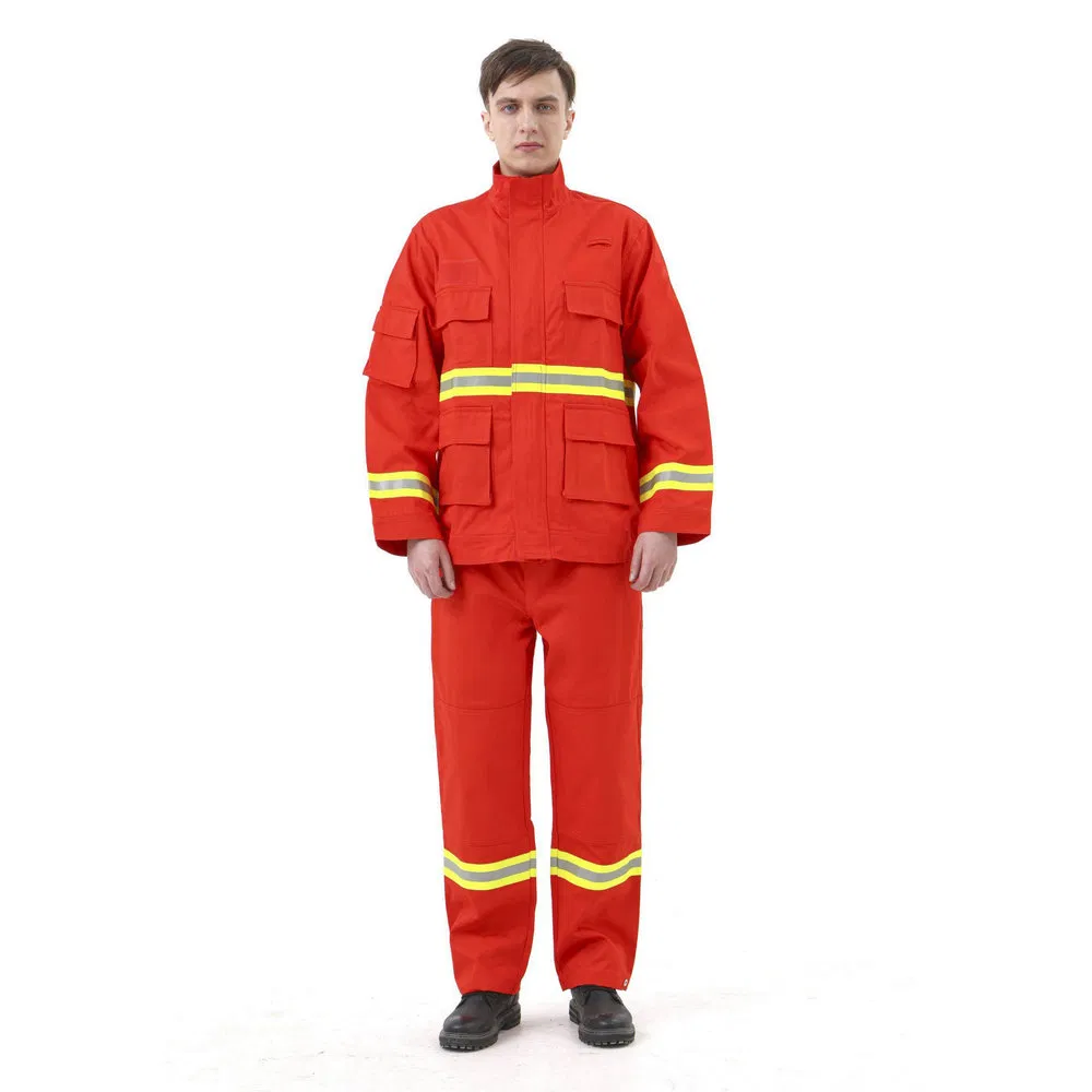 Excellent Flame Retardant Performance All-Season Design Reflective Safety Apparel for Building Collapse Rescue Scenes
