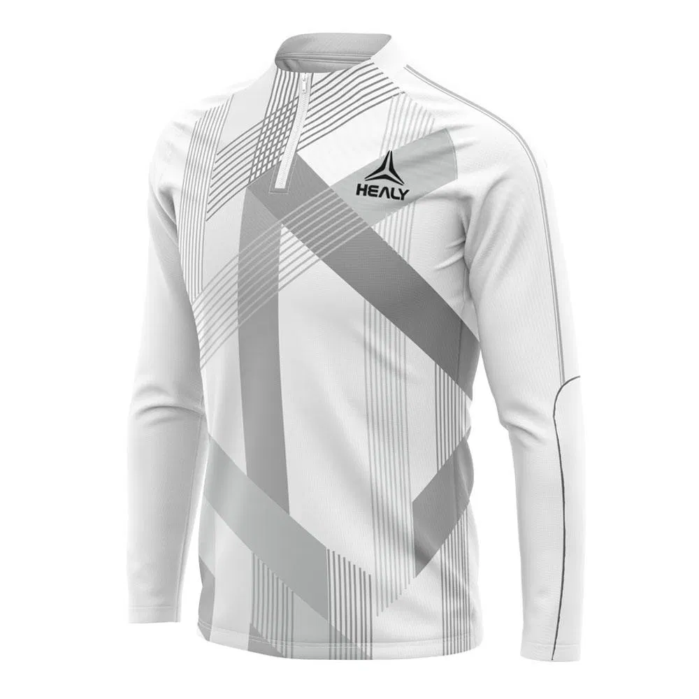 Slim-Fit Long Sleeve Custom Logo Jacket Manufacturer Football Club Sportswear
