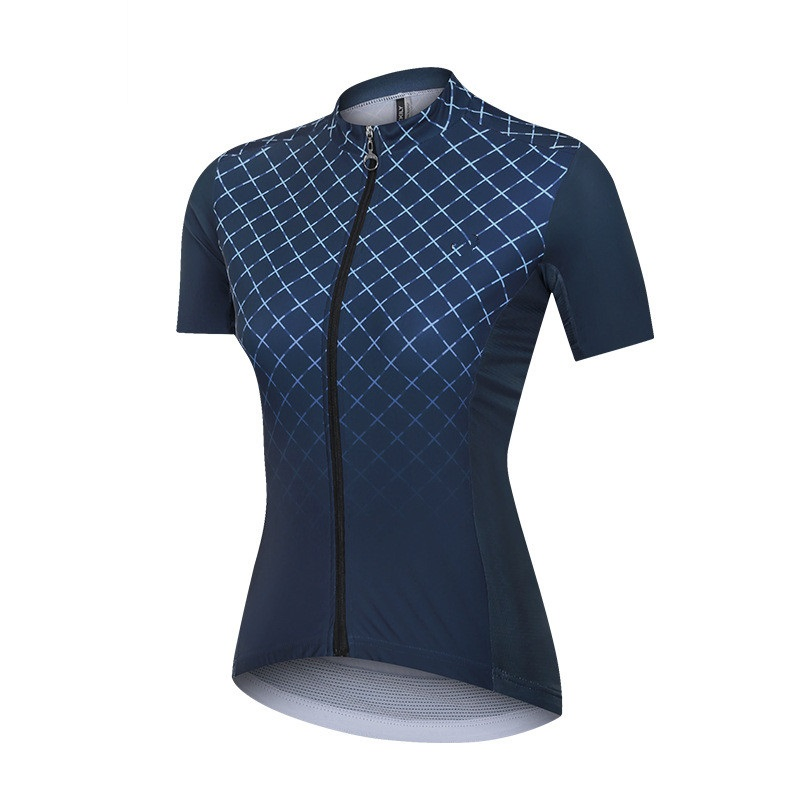 Custom Bicycle Jersey Shirt Unisex Short Sleeves Printed Bike Clothing Cycling Apparel