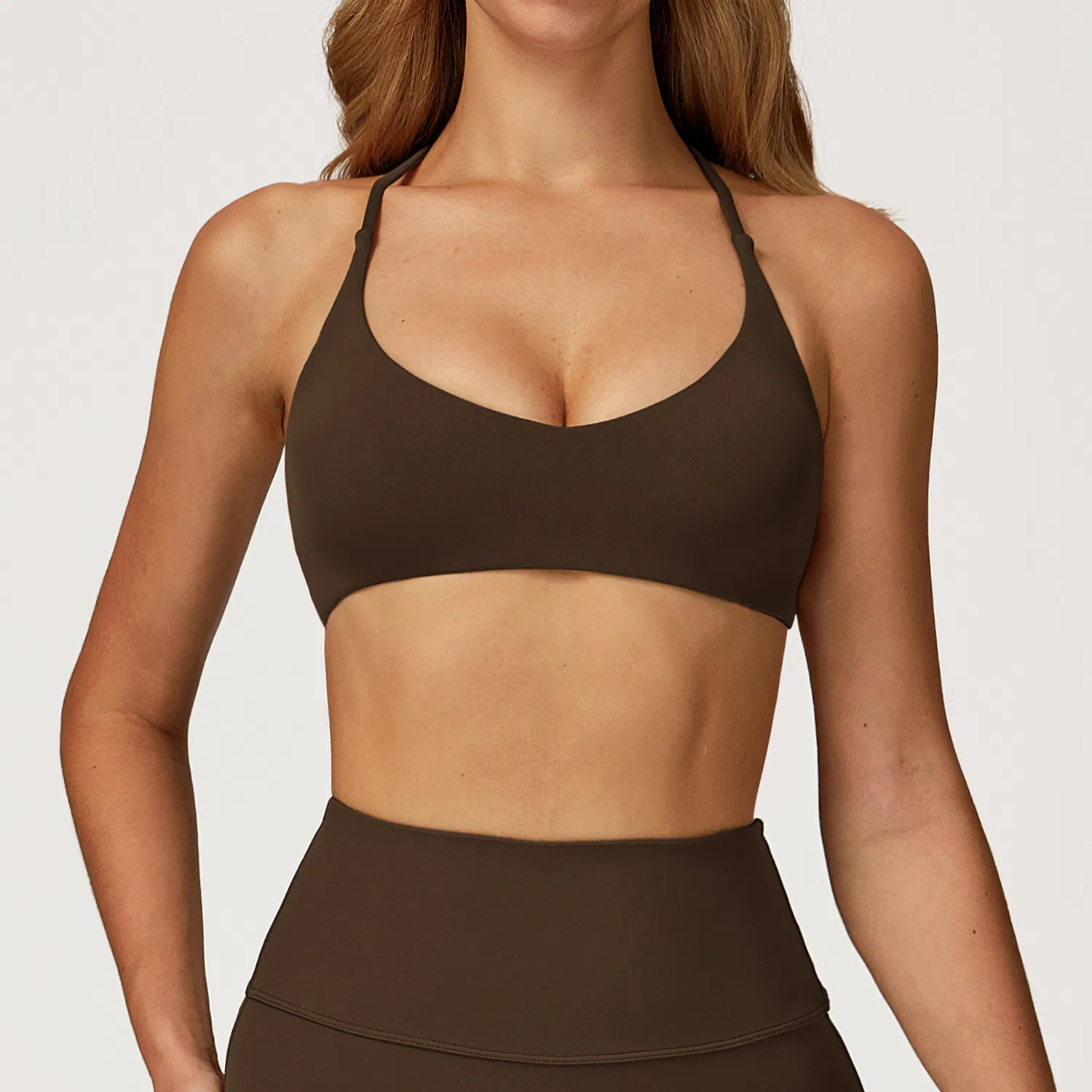 Versatile Everyday Sports Bra, Crisscross Back for Enhanced Support, Soft Removable Inserts, Perfect for Training, Lounge and Casual Wear