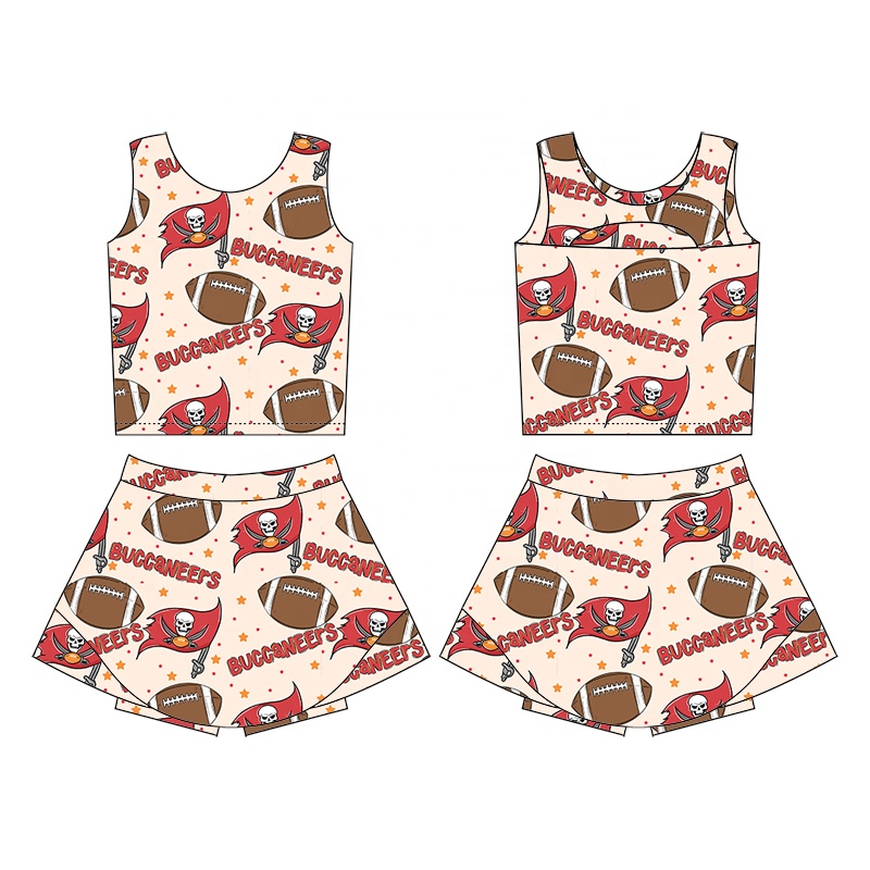 Kids Sport Sets Girl Cartoon Athletic Wear Yoga Sports Wear Clothes for 3-12 Children