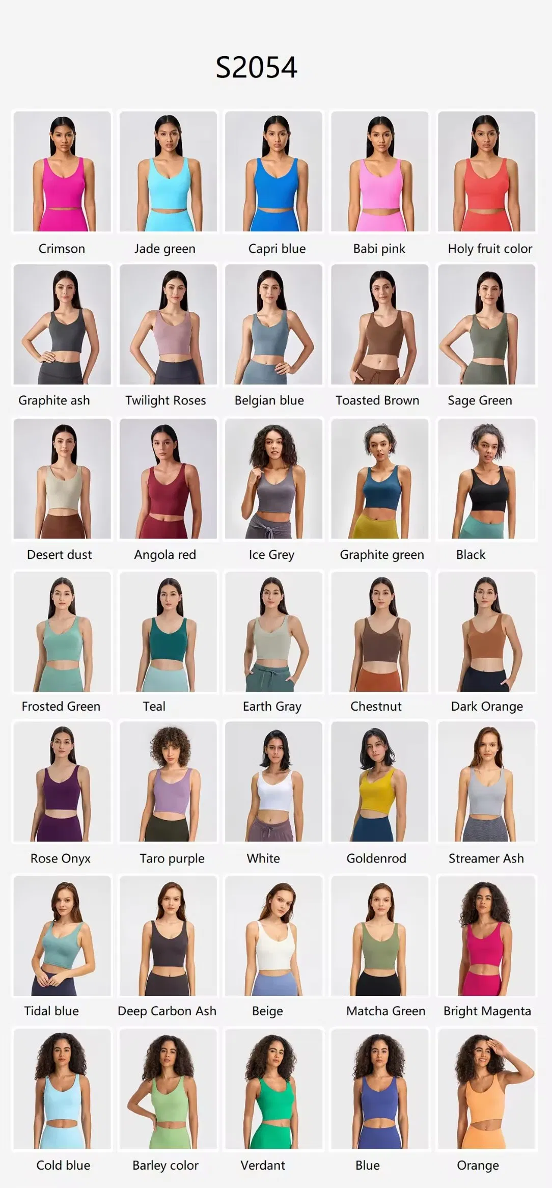 Lulu Align Yoga Push-up Tank Top Activewear Gym Wear Fitness Crop Top with Build-in Bra Yoga Longline Sports Bra Vest