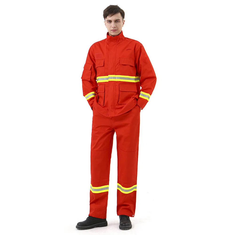 Excellent Flame Retardant Performance All-Season Design Reflective Safety Apparel for Building Collapse Rescue Scenes