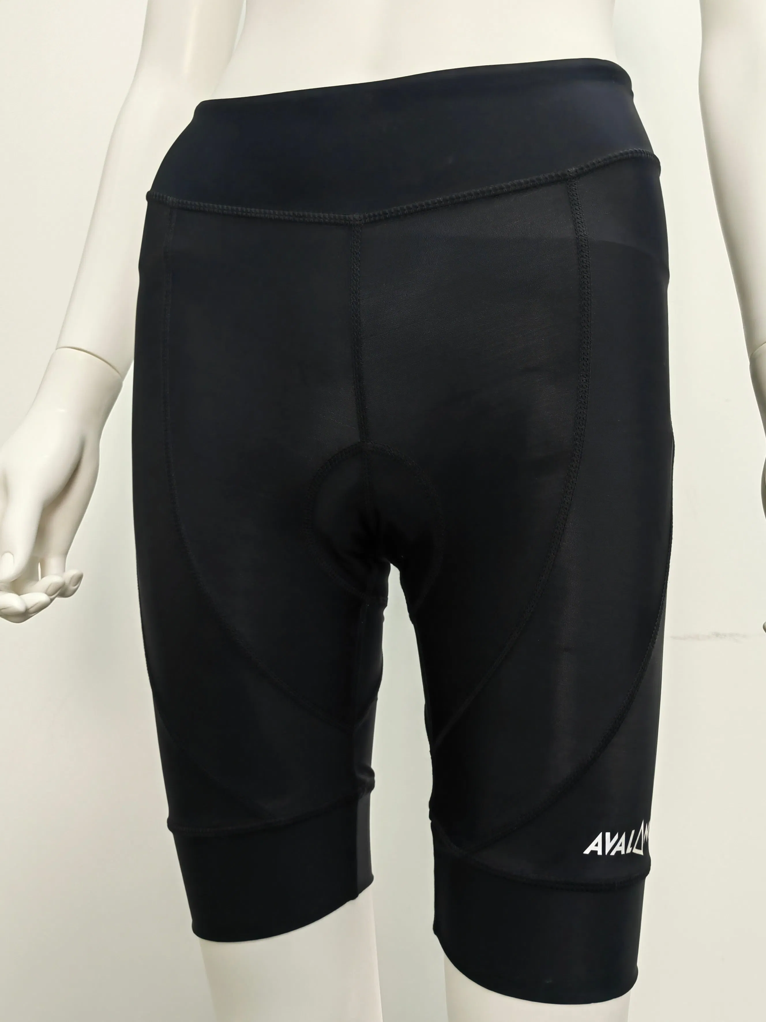 Men's Sports Wear Tight Ergonomic Cutting Comfortable Elastic Cycling Bicycle Road Bike Shorts with Chamois