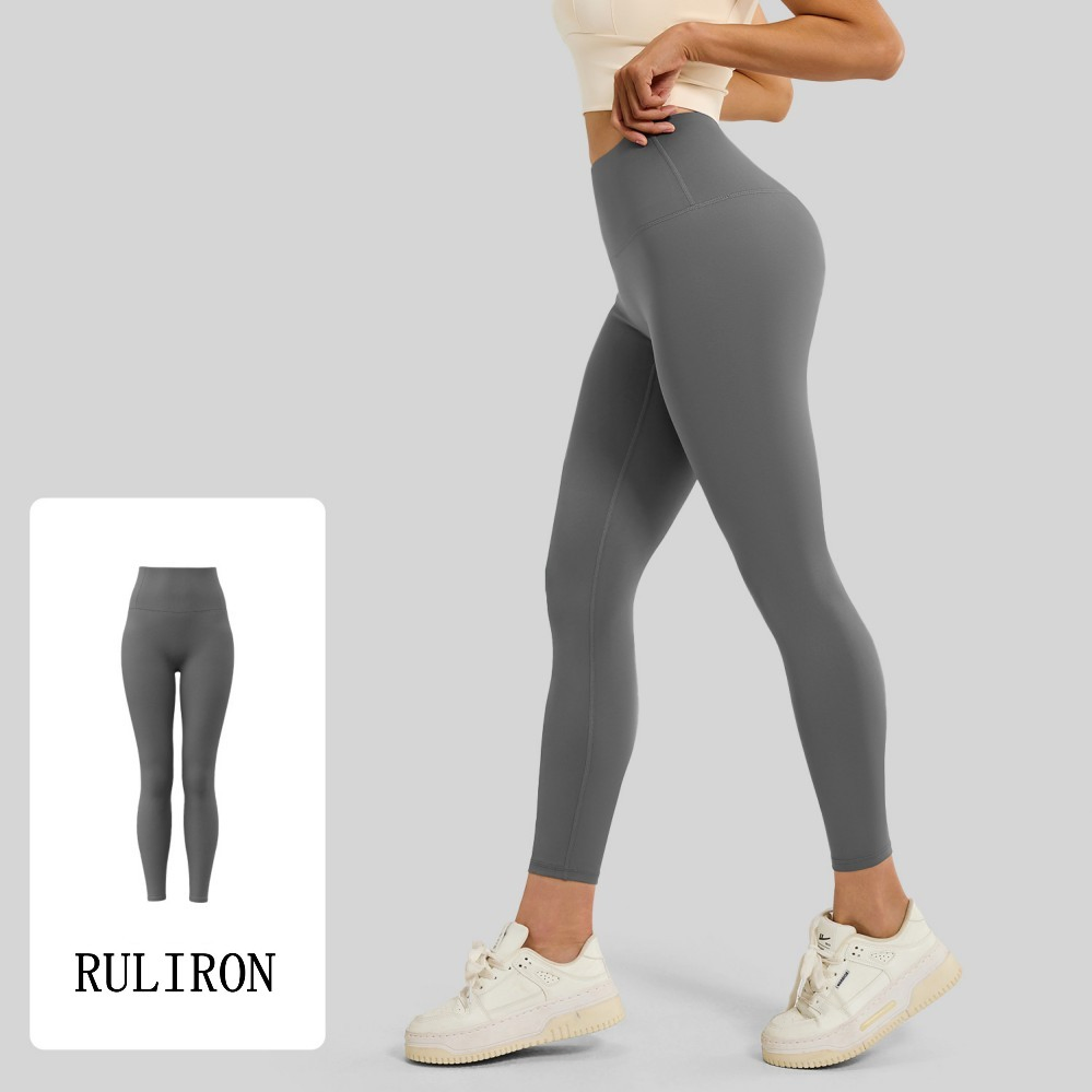 Women's Gym High Waist Yoga Pants Sports Running Workout Athletic Nude Feel Leggings 83% Polyester 17% Spandex