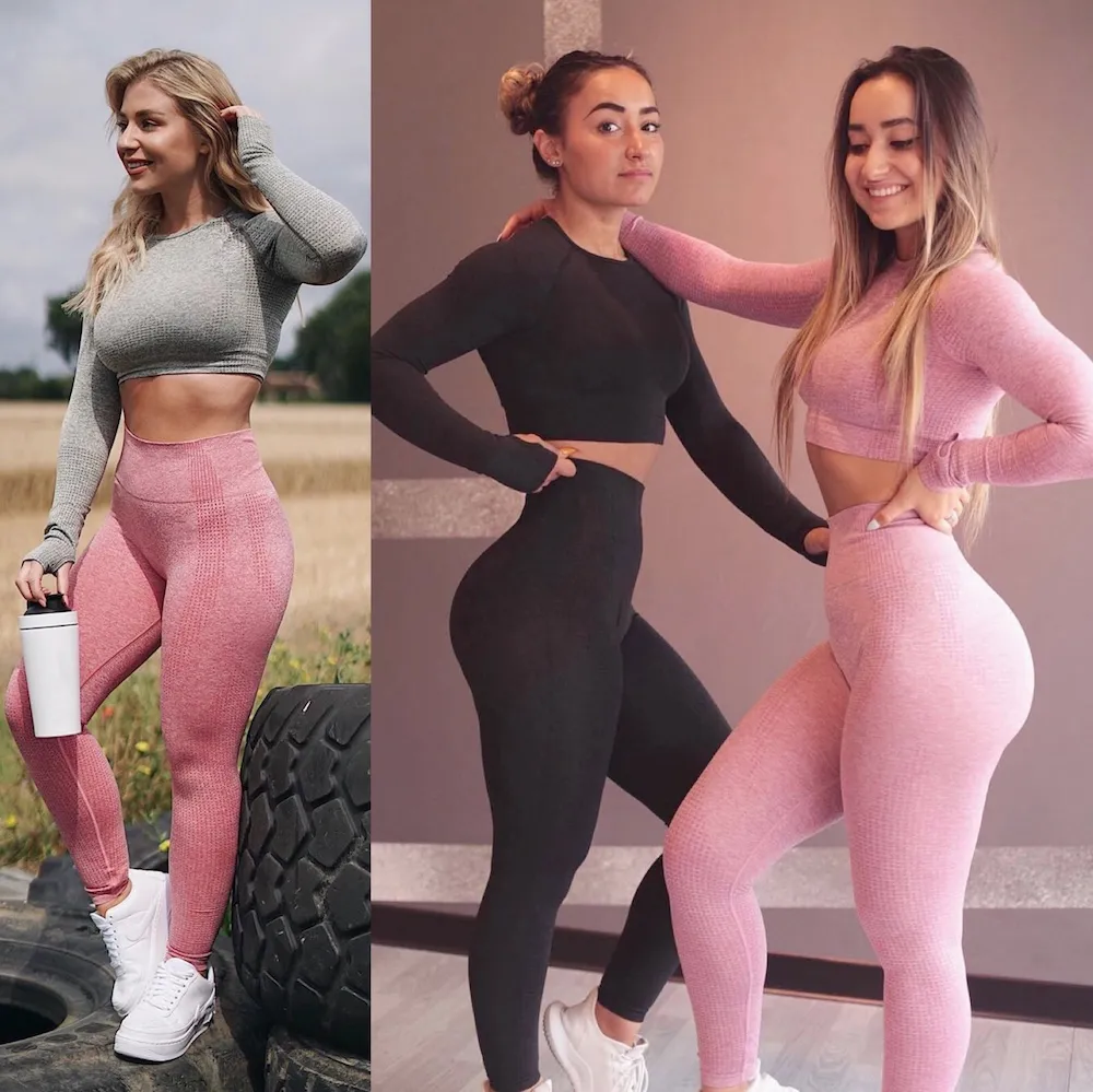 Best Selling Seamless Yoga Suit Design B