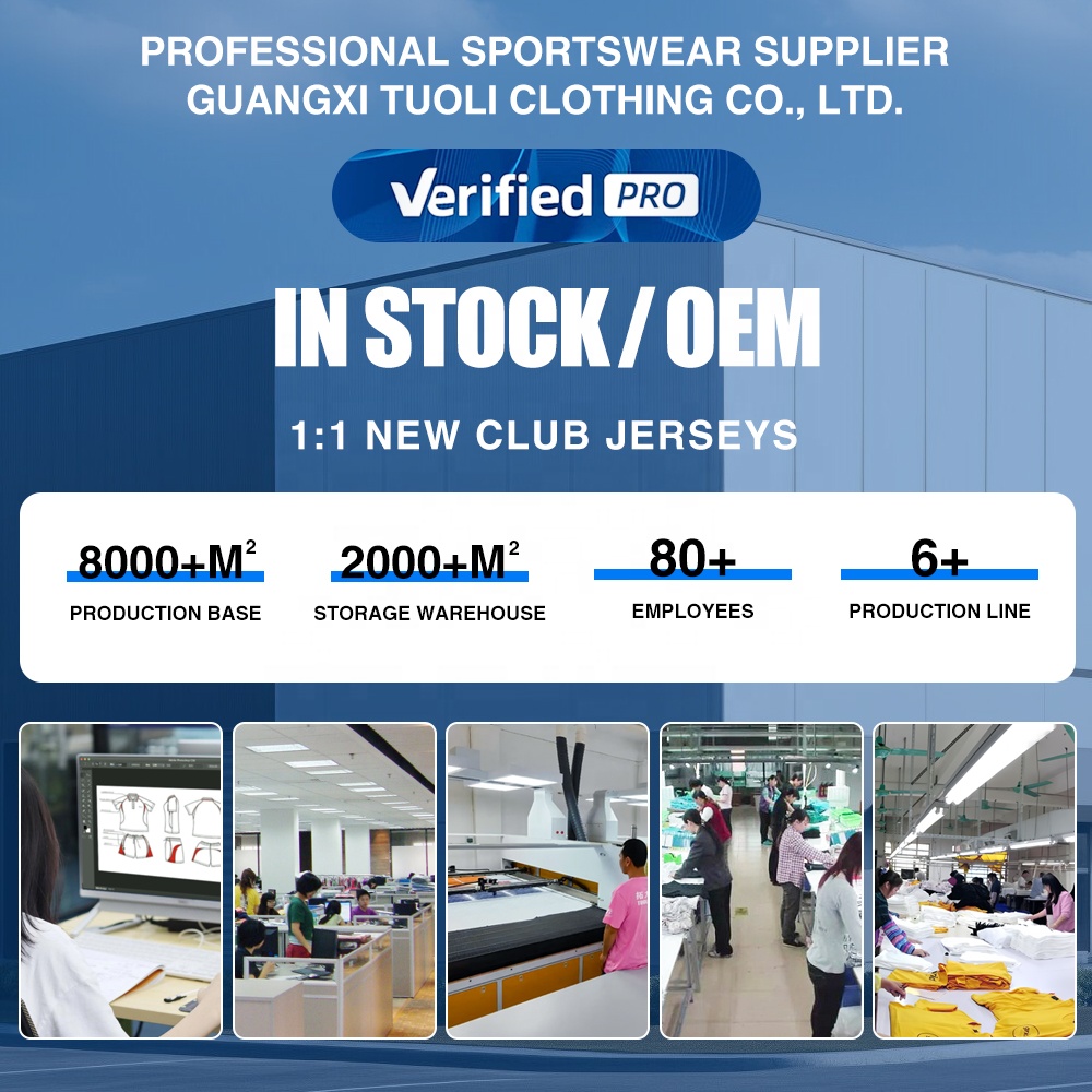 25-26 Factory Direct Sales of Football Shirts, Adult Football Uniforms, Quick Drying Football Sports Team Uniforms