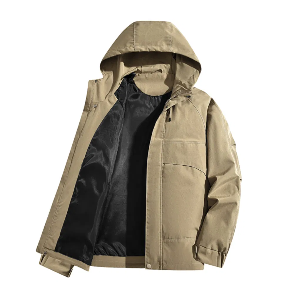 Warm Unrestricted Customizable Outdoor Waterproof Jacket for Cycling Commute