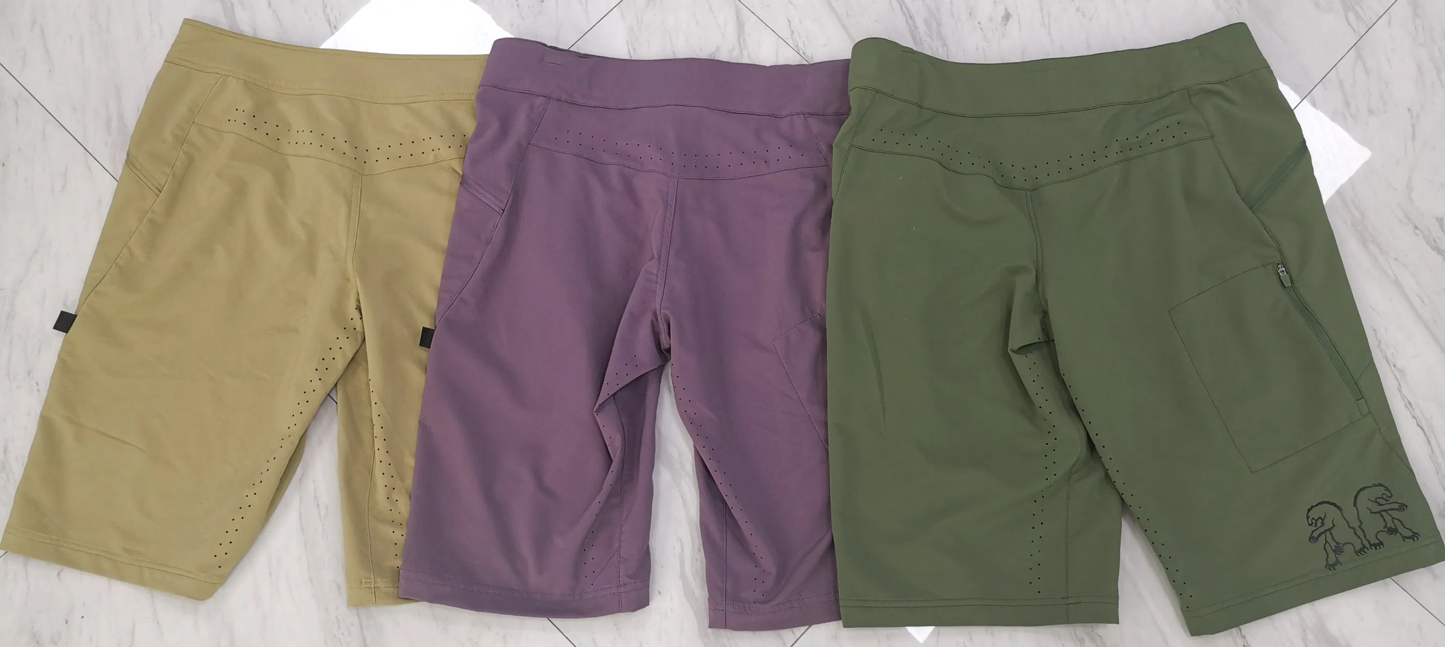 Women's Fashion Printed Logo Stretch Poly/Elastane Fabric Pedalling Pant Cycling Bike Apparel