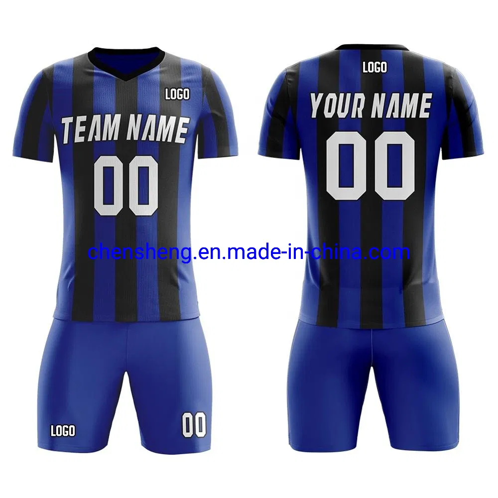 Hot Sale Sublimation Print Logo Design Soccer Jersey Football Wear Training Suit Quick Dry Shorts