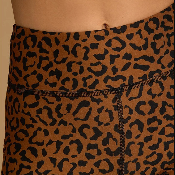 Custom Leopard Print Bulk Gym Clothing Fitness Women′ S Sports Apparel