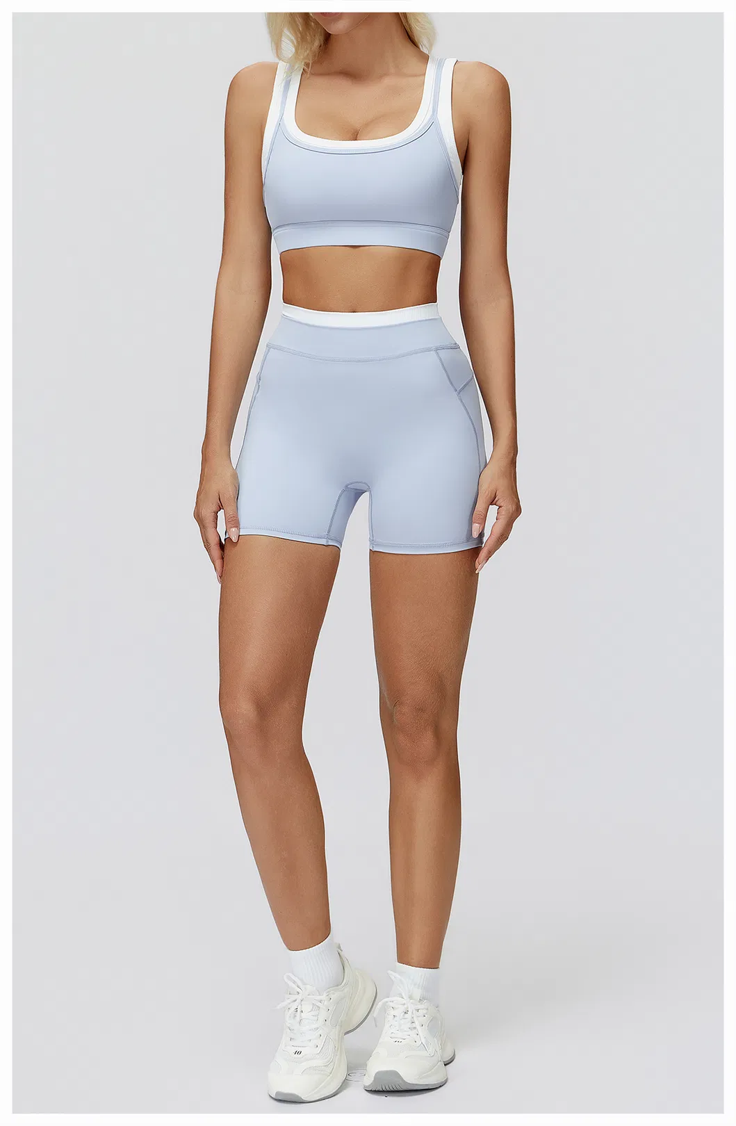 Workout Bra & Yoga Shorts 7