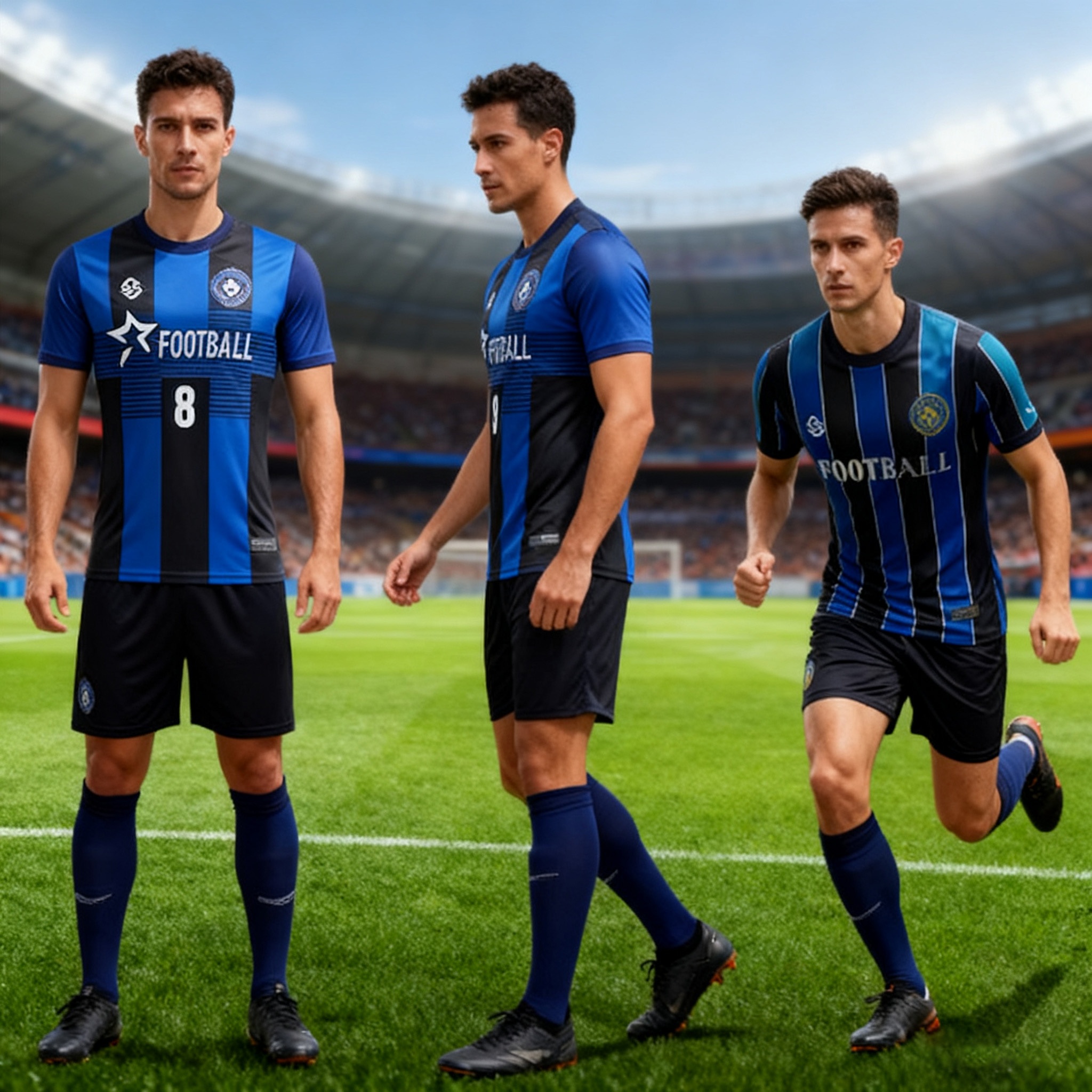 Custom Sublimation Soccer Jersey Quick Dry Football Jersey Soccer Set Football Uniform for Men Football Sets Soccer Kits