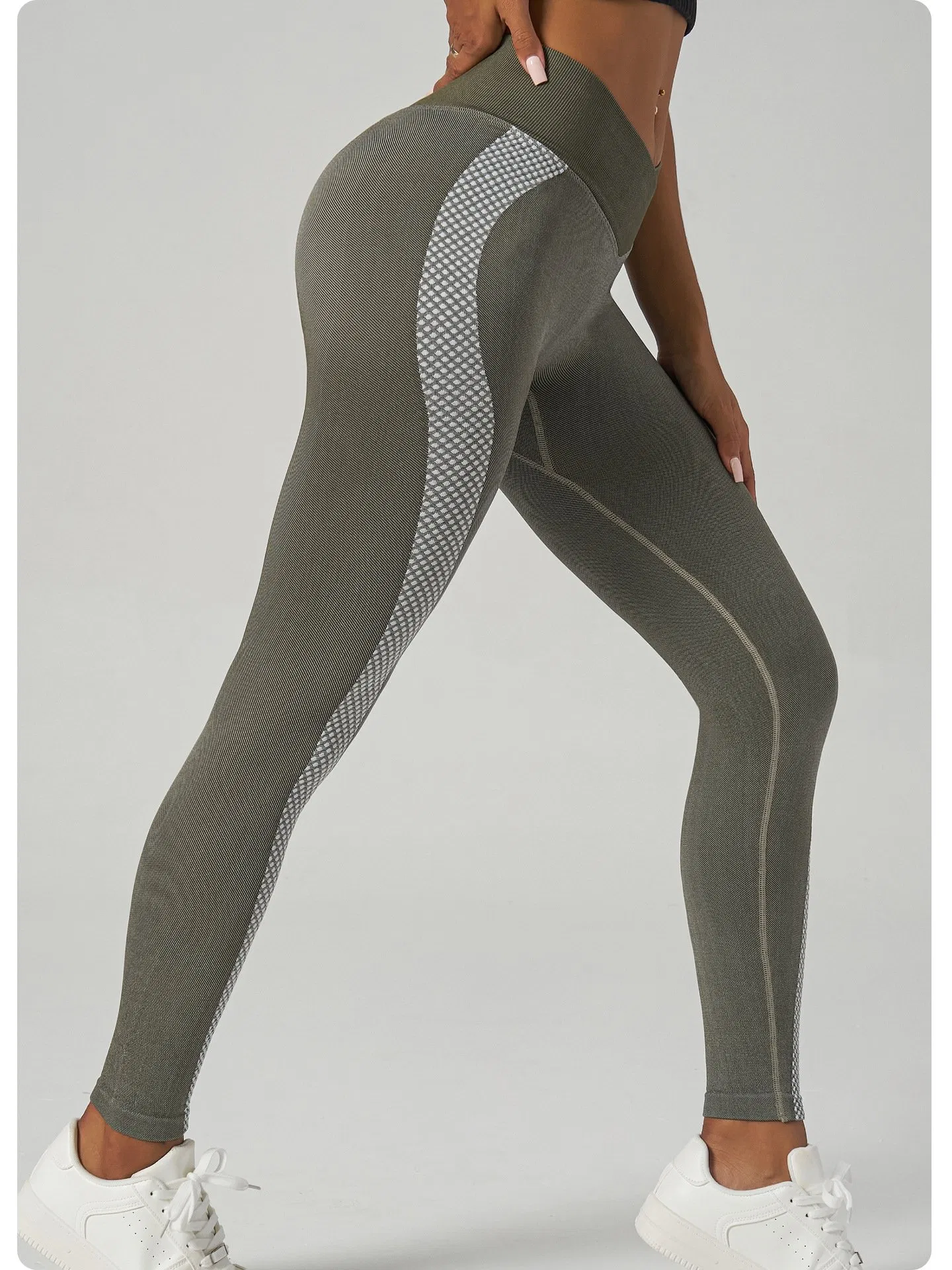 Ladies Sportswear Seamless Sport Legging Gym Wear Yoga Wear Pants Active Wear Tight