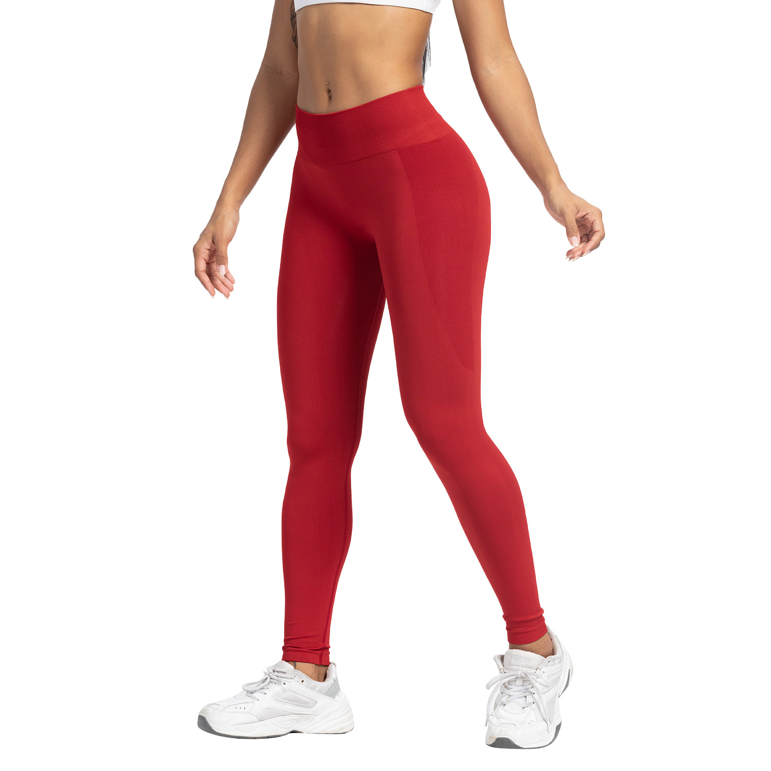 New Leggings Running Workout Fitness Yoga Pants Seamless Hip Lift High Waist Pants Elastic Tight Women Yoga Leggings