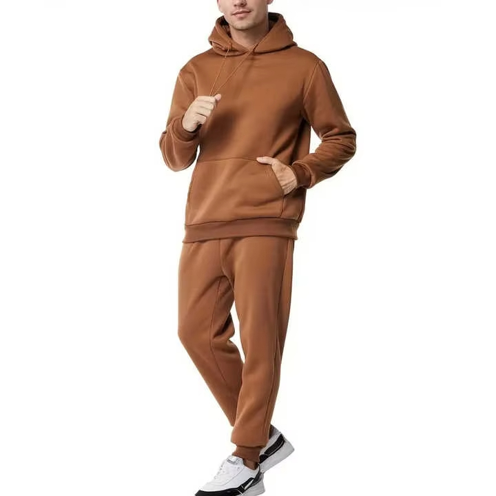 Men Tracksuit Athletic Wear Set Breathable Fabric Men Tracksuit Gym Wear Jacket Pants Set Comfortable Fit Men Tracksuit