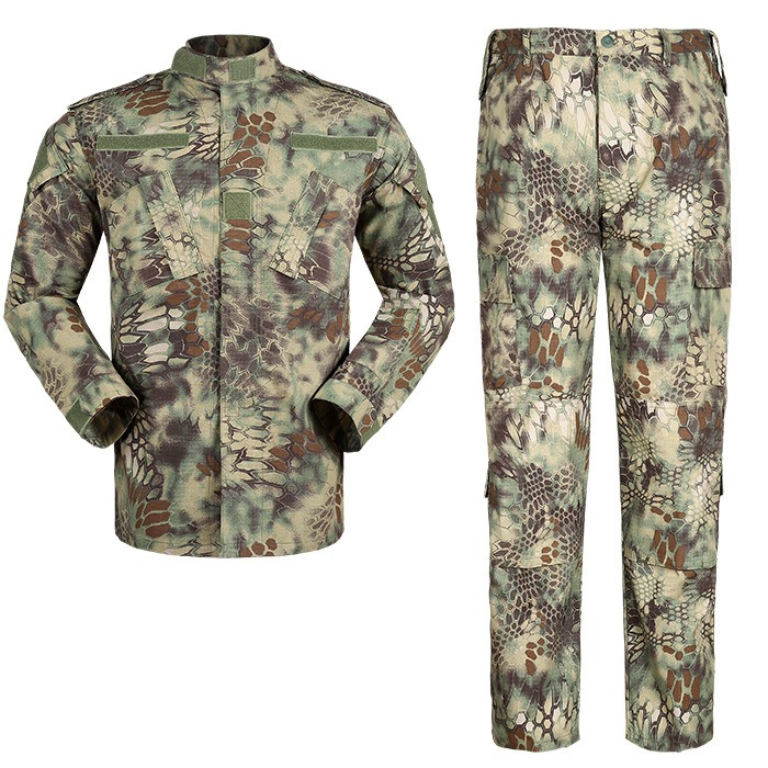 Men's Camouflage Tactical Outdoor Sportswear Wear Resistant Work Uniform Set