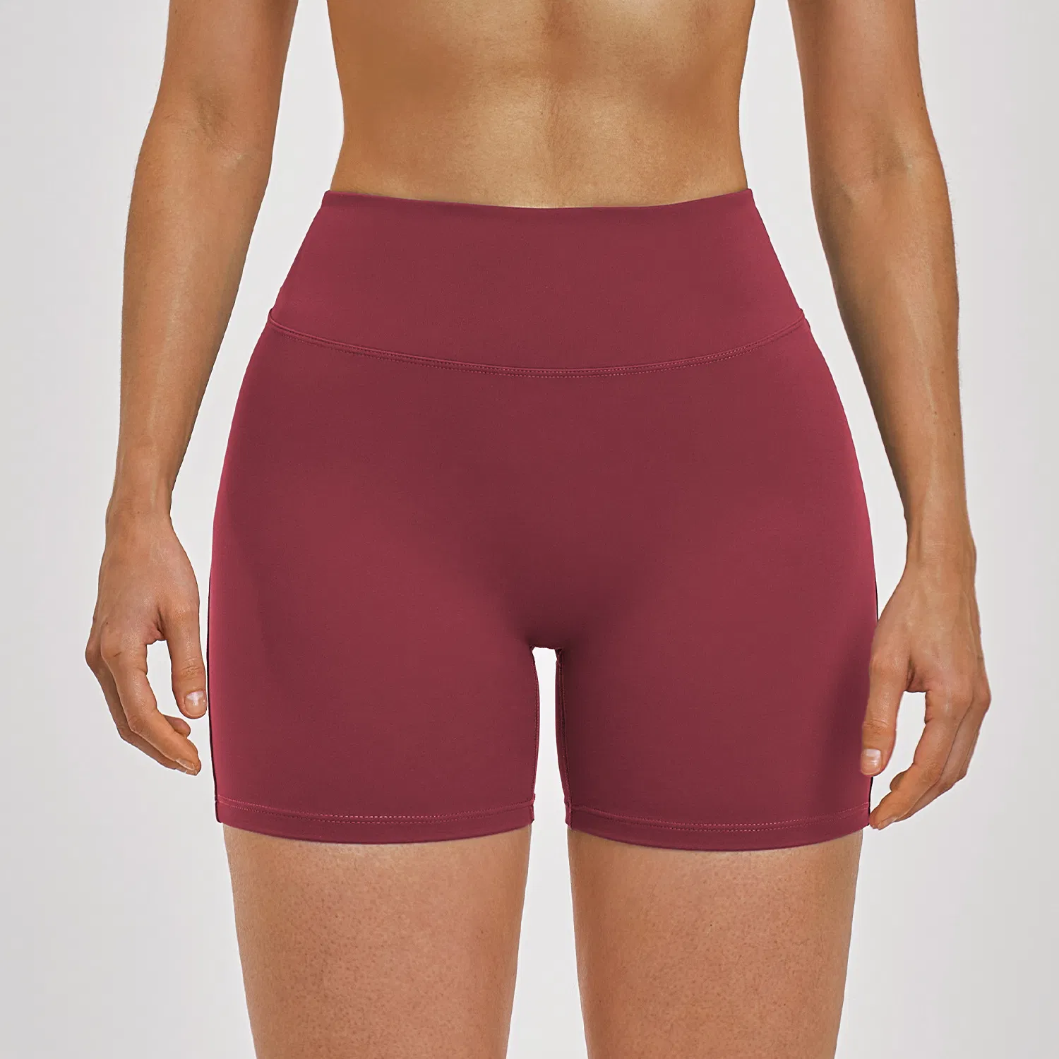 Stretch Comfort Gym Sport Suits Shorts for Females High Waisted Yoga Training Apparel Free Shipping