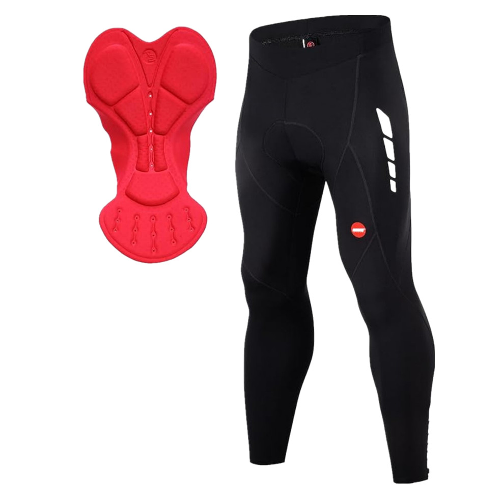 Sportswear Sports Clothing Outdoor Men's Bike Pants Long 4D Padded Cycling Tights Leggings Riding Bicycle