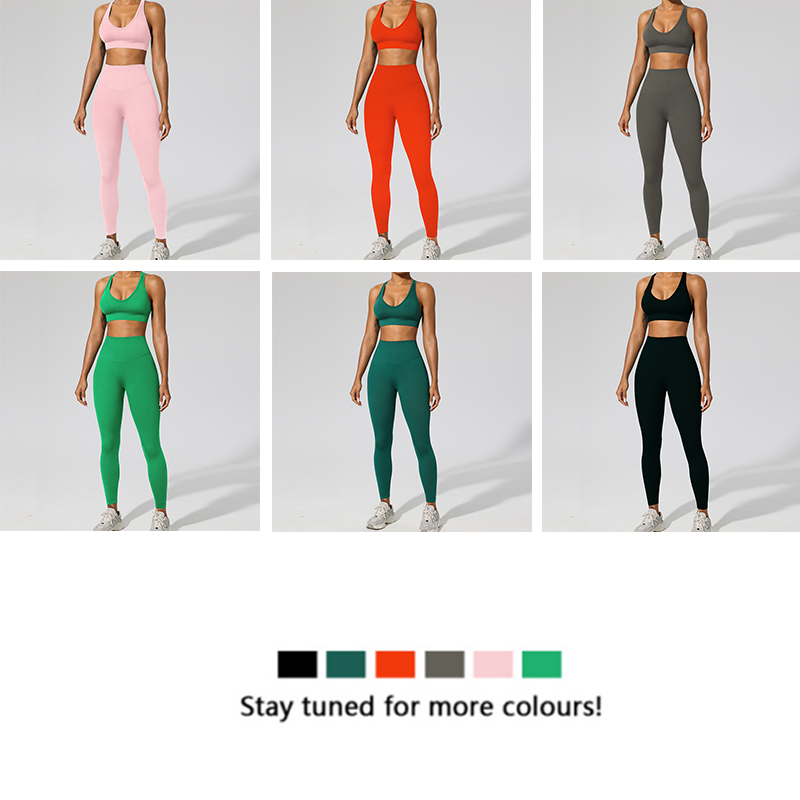 Seamless Yoga Sports Workout Premium Womens Gym Fitness Sets Wear Women Sportswear 2024 Clothing Gym Activewear for Women