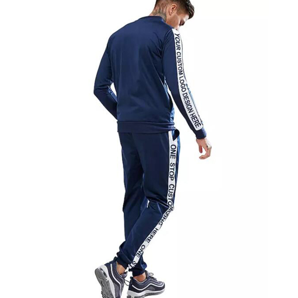 Gym Joggers Training Slim Fitted Mens Plain Jogging Suit Design Your Own logo Tracksuit