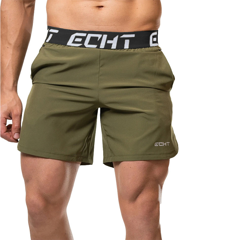 Fitness Gym Shorts Summer Elastic Waist Training Quick Dry Sport Shorts Fabric Good Quality Custom Logo