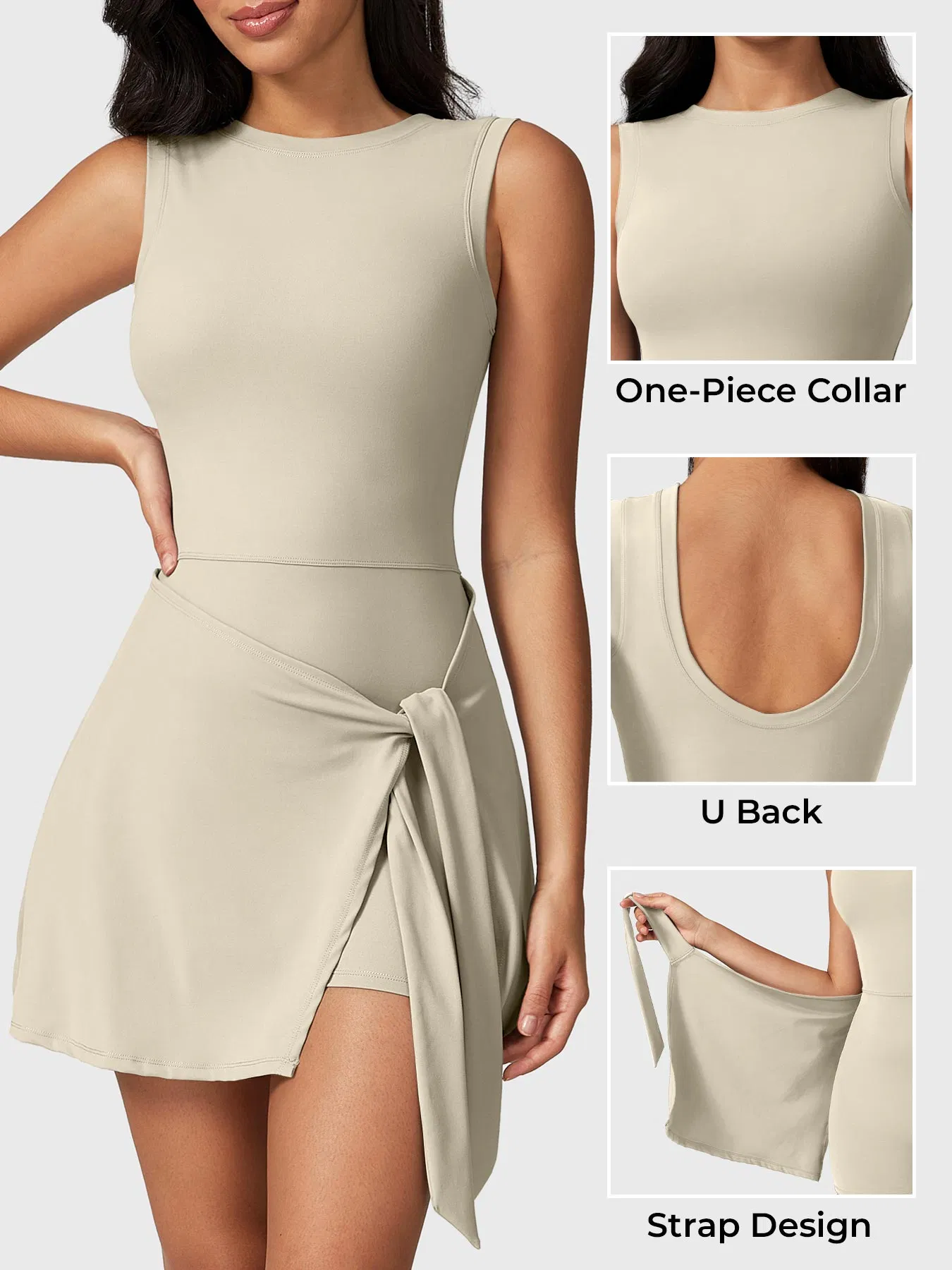 Tummy Control High Waist Flat Seam Skin-Friendly Gym Wear for Strength Training
