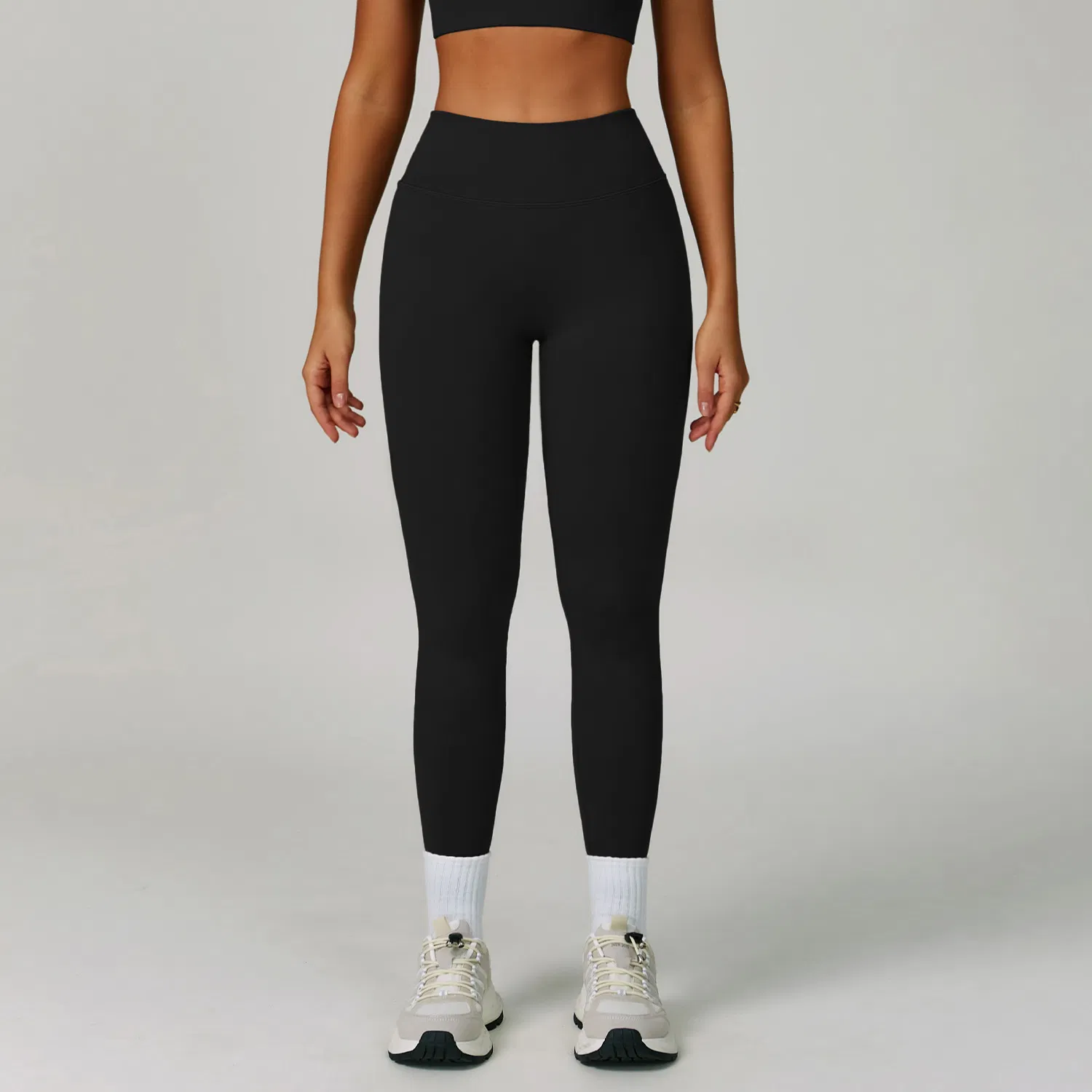 Free Shipping Women's Non-See-Through Tight Yoga Pants Quick Dry Moisture-Wicking Sports Leggings All-Season