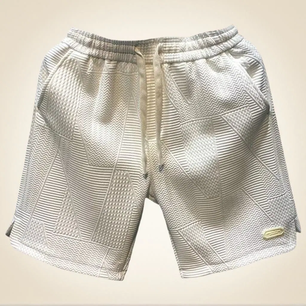 Ashion Mens Shorts Waffle Sports Shorts Men's Wear Beach Shorts