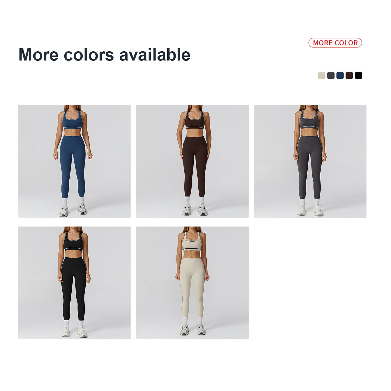 Women's Brushed Yoga Set with Zipper Slim-Fit Yoga Fitness Wear Casual Running Sports Three-Piece Set