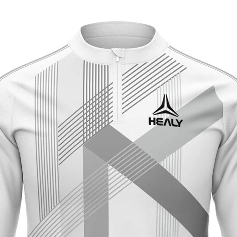 Slim-Fit Long Sleeve Custom Logo Jacket Manufacturer Football Club Sportswear