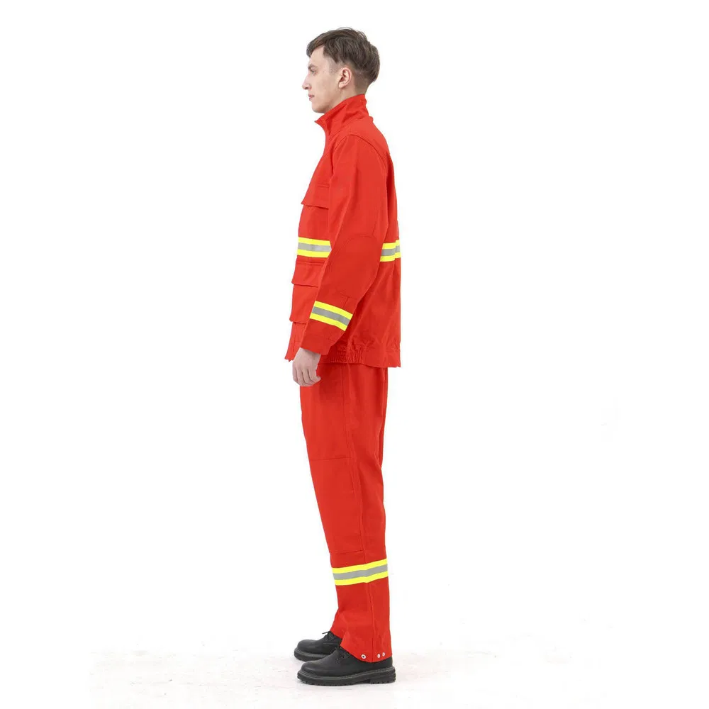 Excellent Flame Retardant Performance All-Season Design Reflective Safety Apparel for Building Collapse Rescue Scenes
