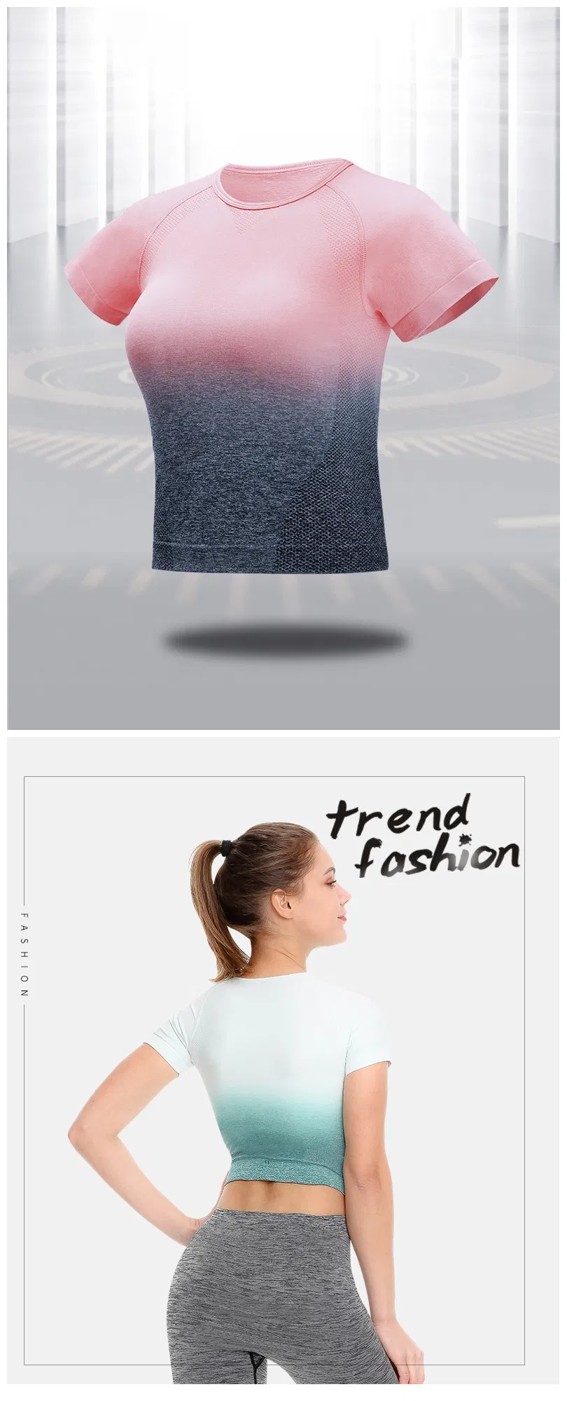 Seamless Yoga Bra Top