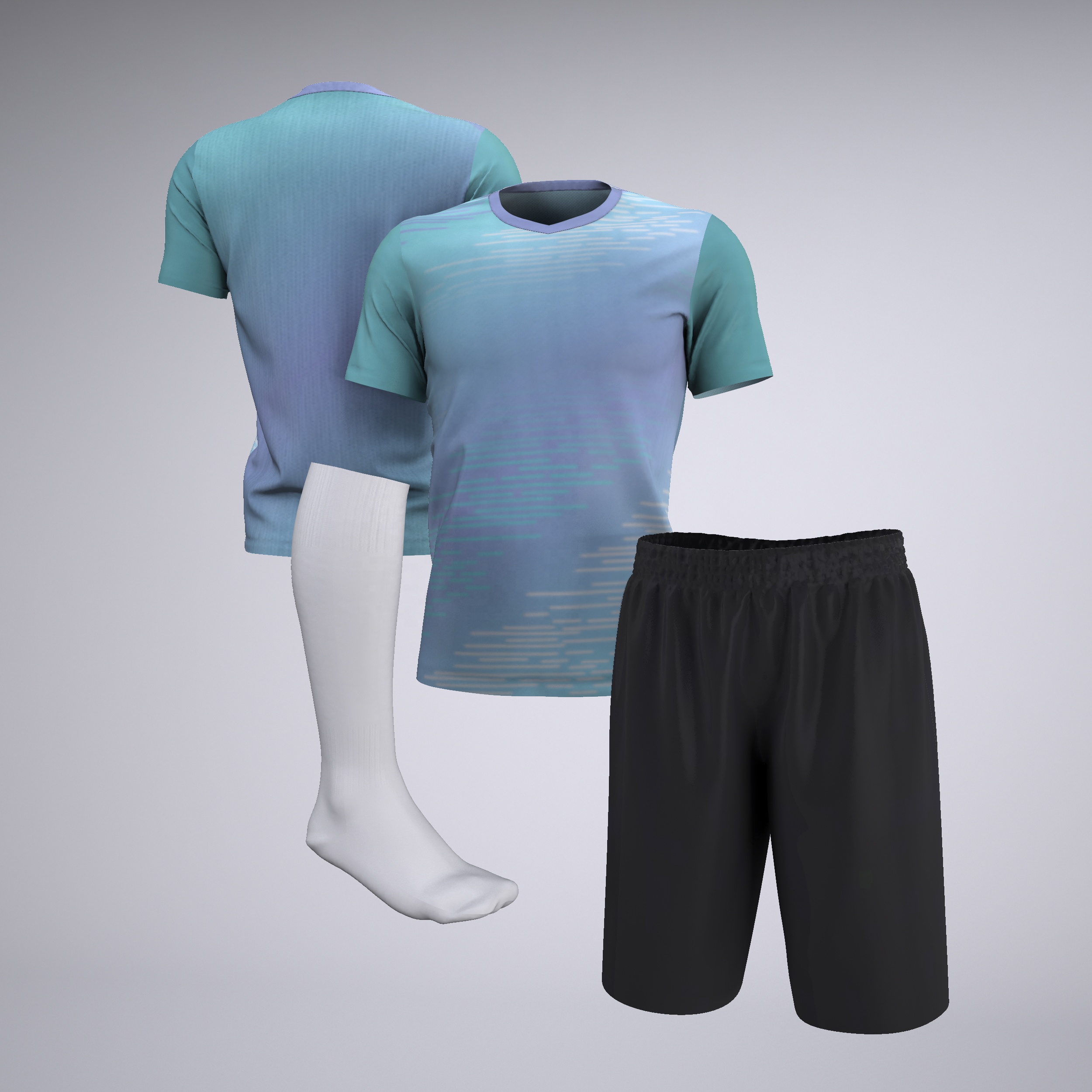 Soccer Sets Sublimation Jersey Quality Football Jersey Men's Football Uniform Set Team Football Jersey Soccer Wear